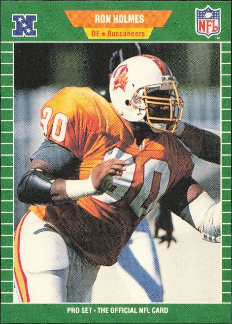 1989 Pro-Set Ron Holmes #413 trading card