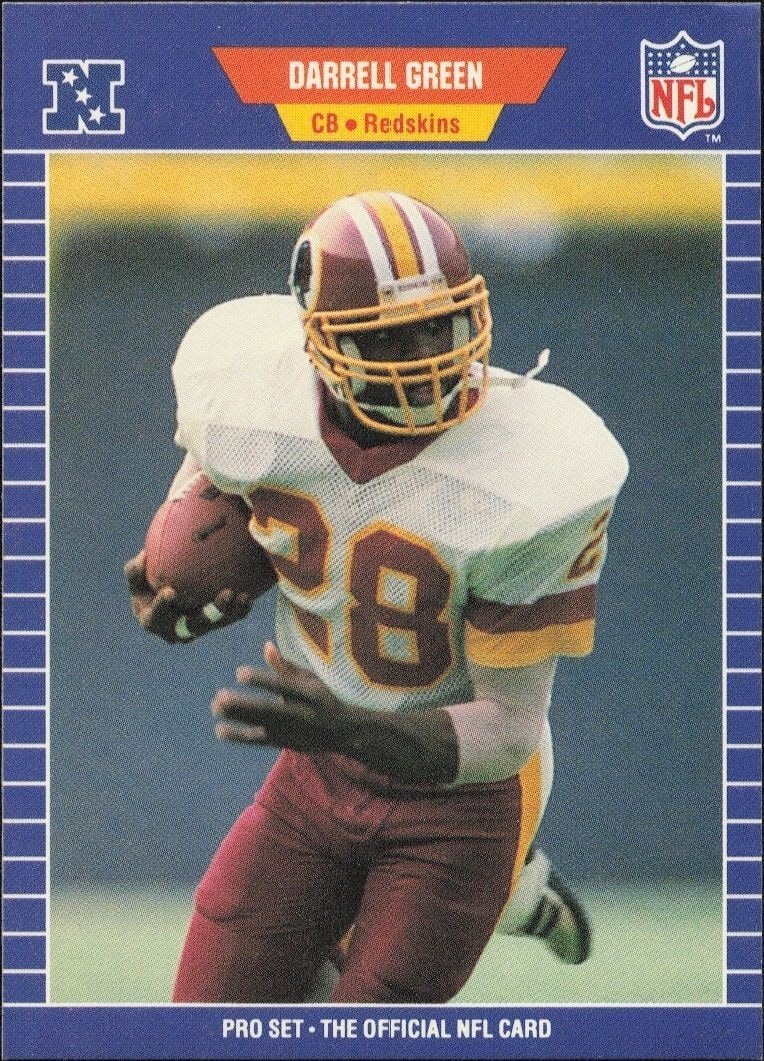 1989 Pro-Set Darrell Green #426 trading card