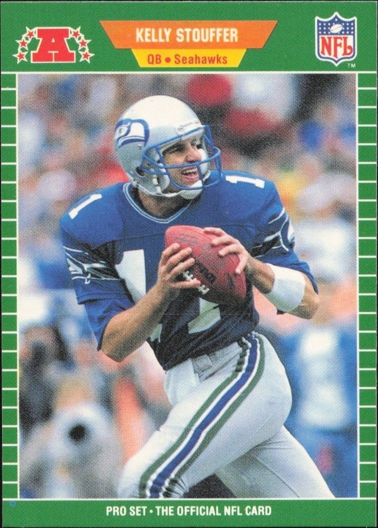 1989 Pro-Set Kelly Stouffer #403 trading card