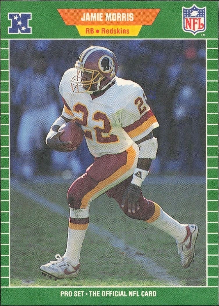 1989 Pro-Set Jamie Morris #438 trading card