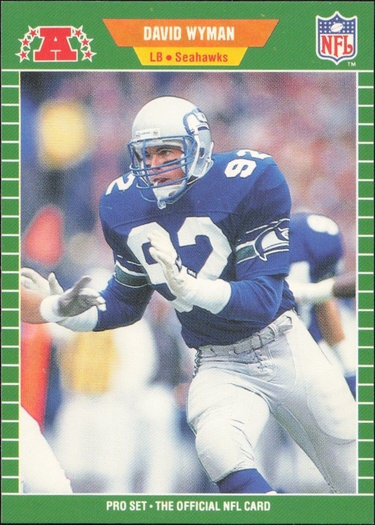 1989 Pro-Set David Wyman #407 trading card
