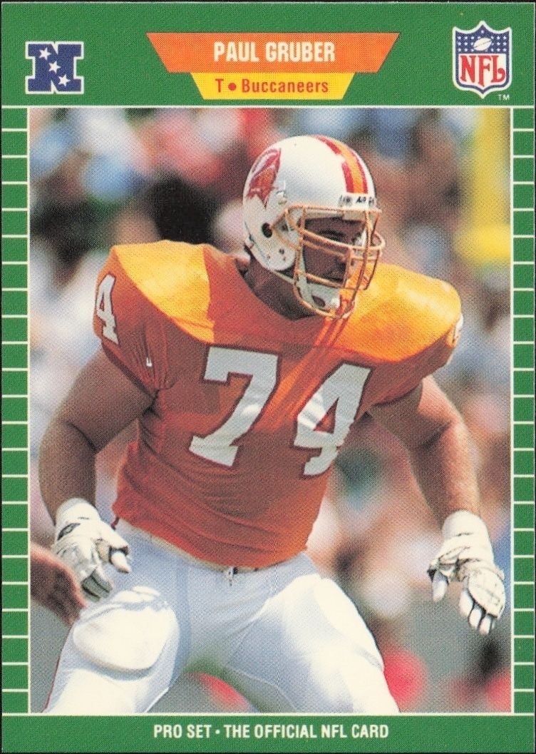 1989 Pro-Set Paul Gruber #411 trading card