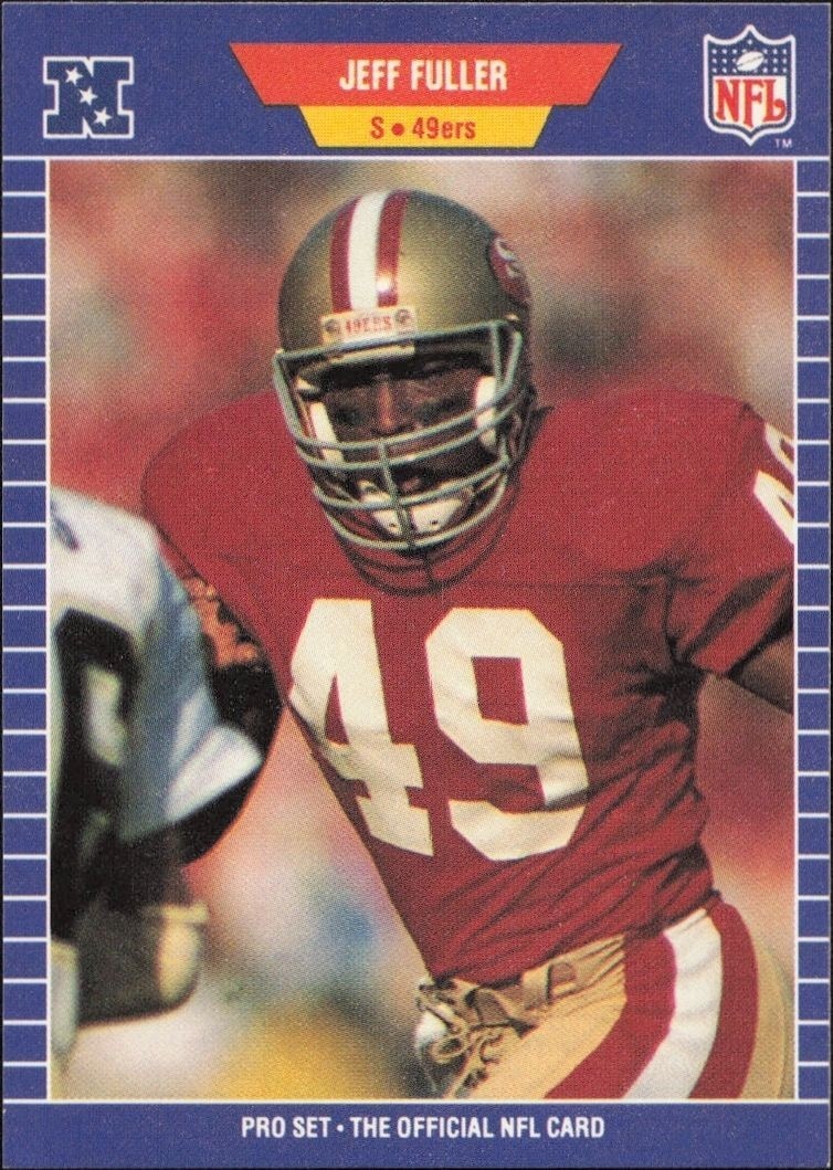 1989 Pro-Set Jeff Fuller #376 trading card