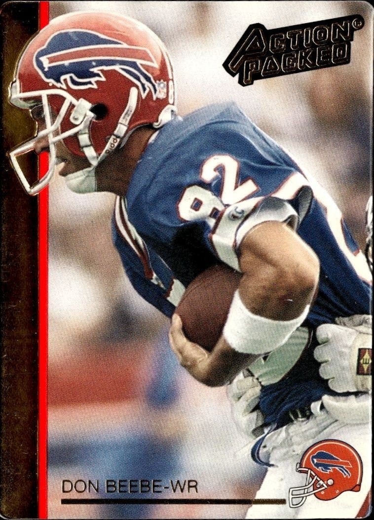 1992 Action-Packed Don Beebe #17 trading card