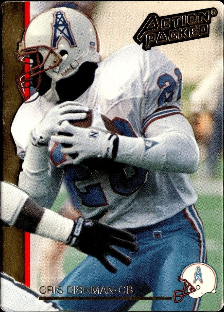 1992 Action-Packed Cris Dishman #97 trading card