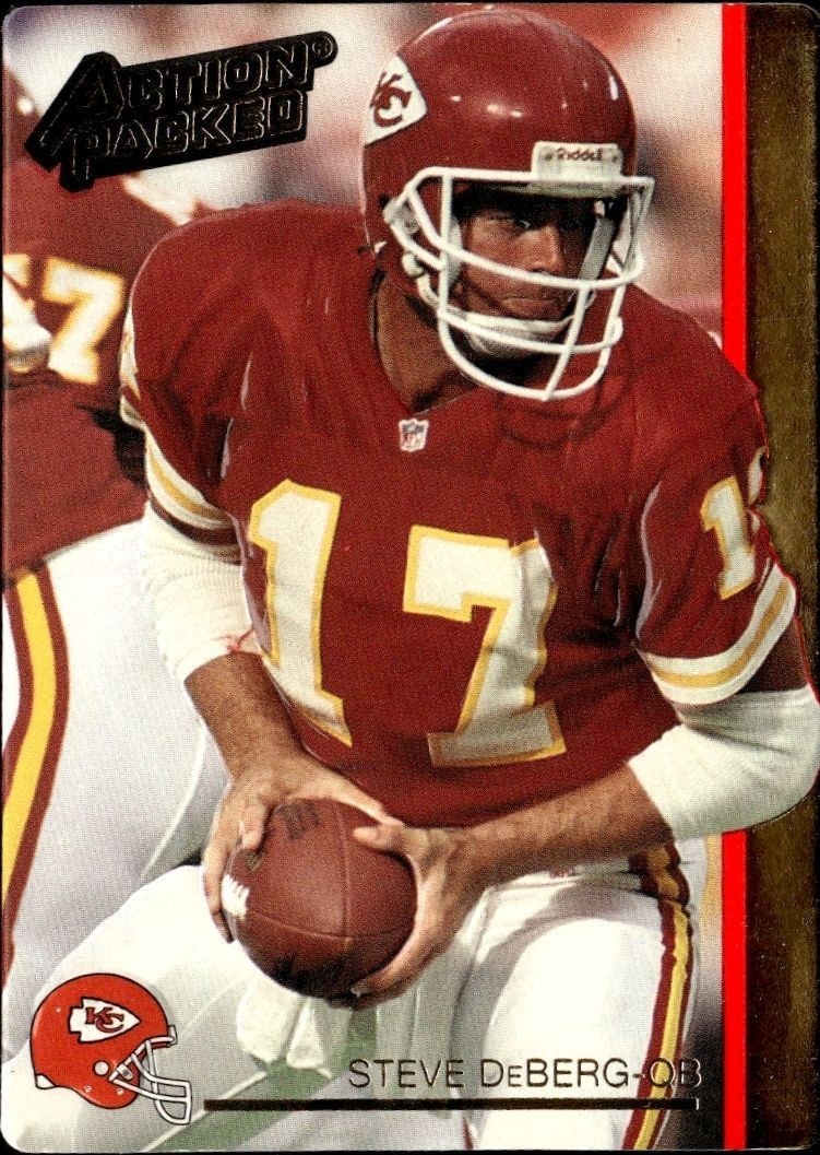 1992 Action-Packed Steve DeBerg #112 trading card