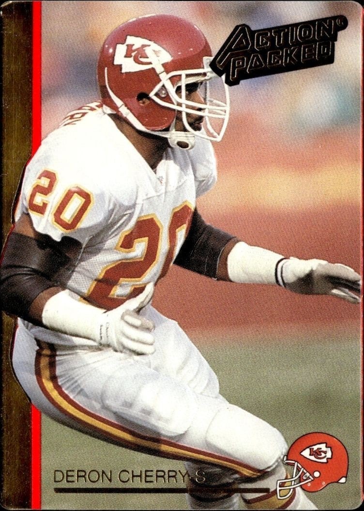 1992 Action-Packed Deron Cherry #113 trading card