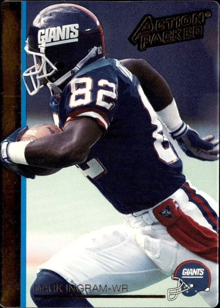 1992 Action-Packed Mark Ingram #185 trading card