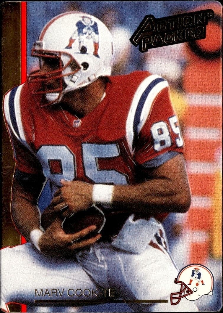 1992 Action-Packed Marv Cook #168 trading card