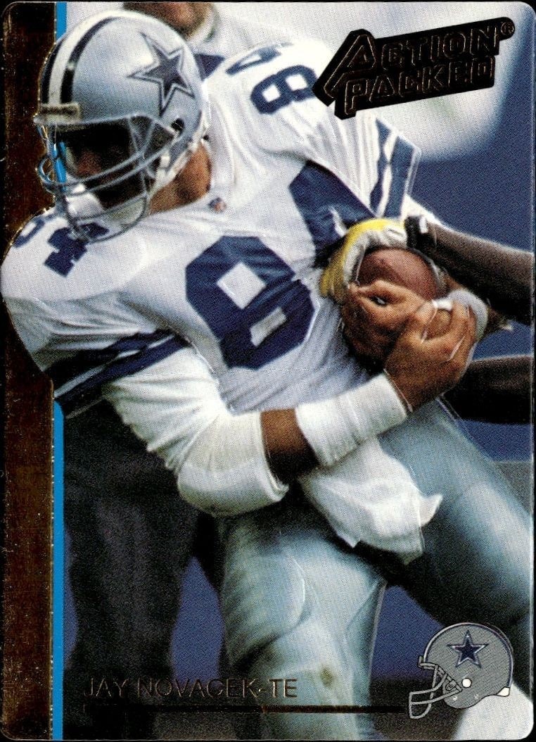 1992 Action-Packed Jay Novacek #55 trading card
