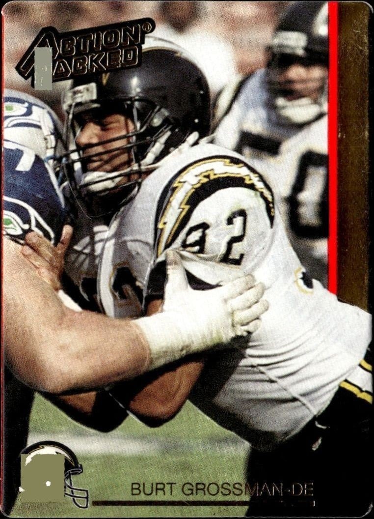 1992 Action-Packed Burt Grossman #233 trading card