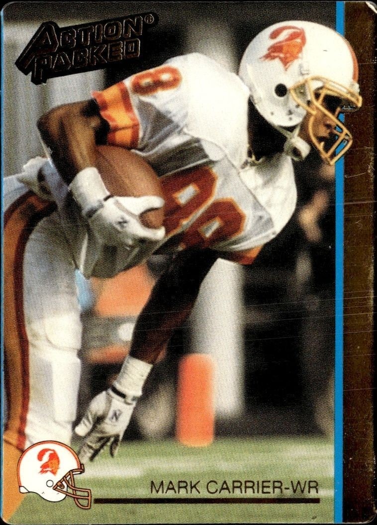 1992 Action-Packed Mark Carrier #262 trading card