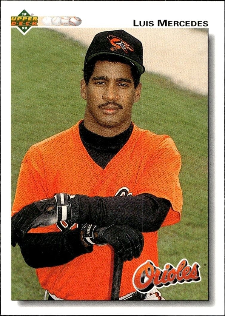 1992 Upper-Deck Low Number Luis Mercedes #652 trading card