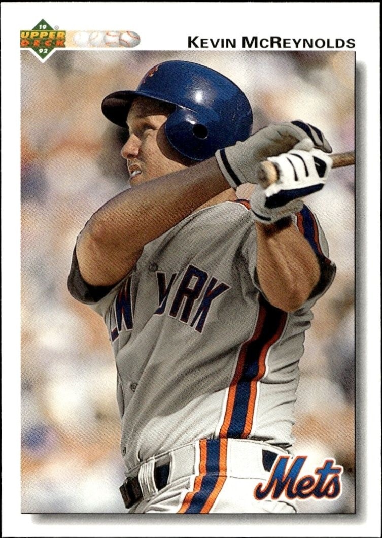 1992 Upper-Deck Low Number Kevin McReynolds #362 trading card