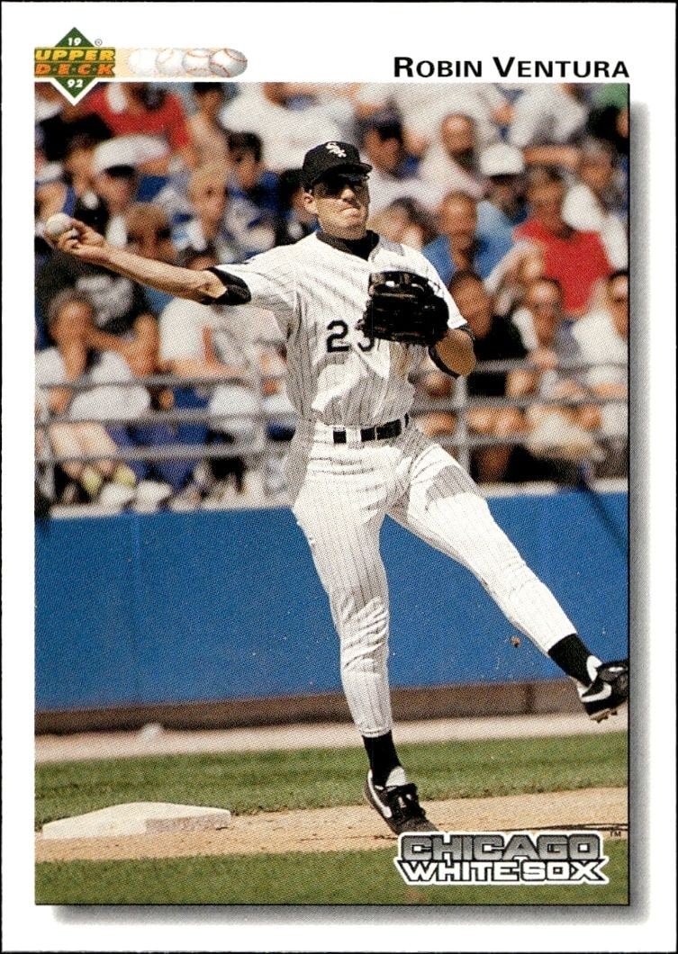 1992 Upper-Deck Low Number Robin Ventura #263 trading card