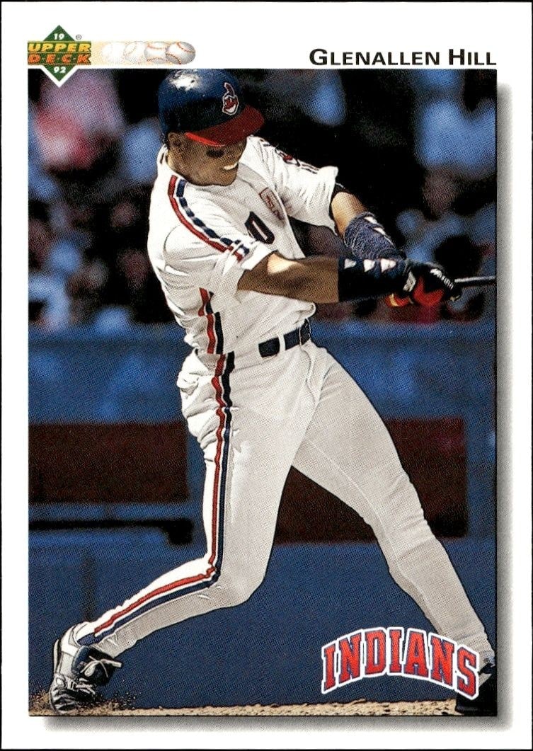 1992 Upper-Deck Low Number Glenallen Hill #558 trading card