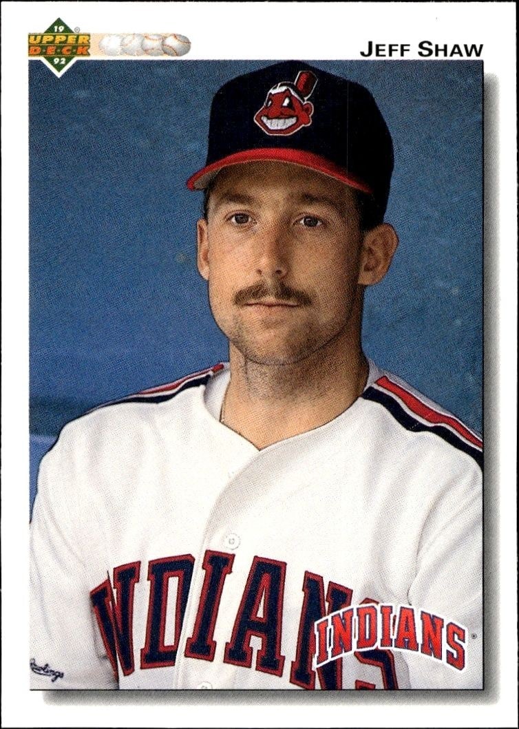 1992 Upper-Deck Low Number Jeff Shaw #660 trading card
