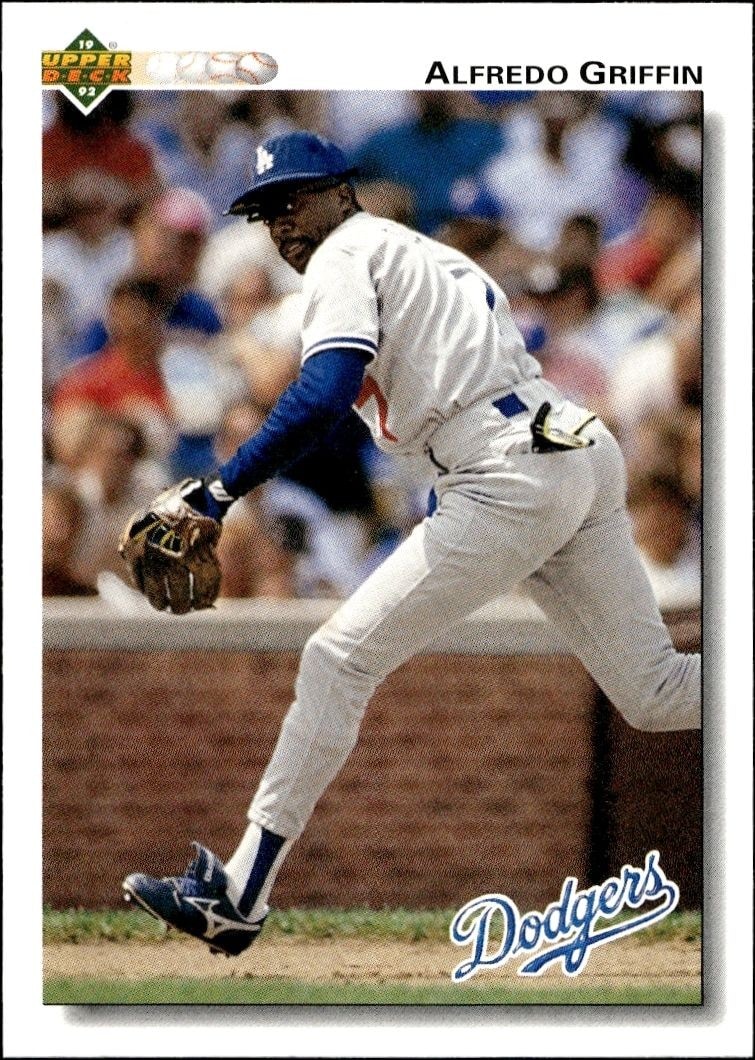 1992 Upper-Deck Low Number Alfredo Griffin #282 trading card