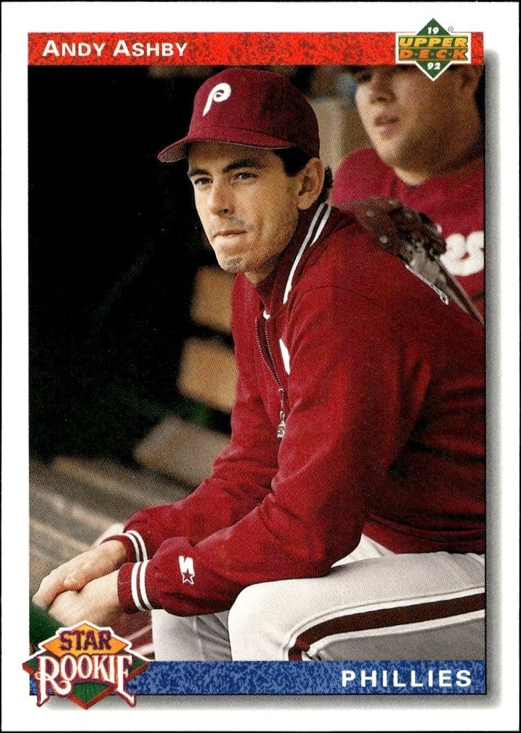 1992 Upper-Deck Low Number Andy Ashby #19 trading card