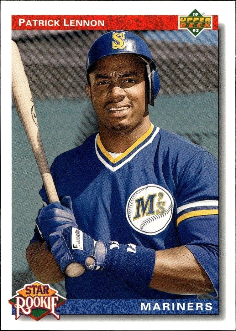 1992 Upper-Deck Low Number Patrick Lennon #13 trading card