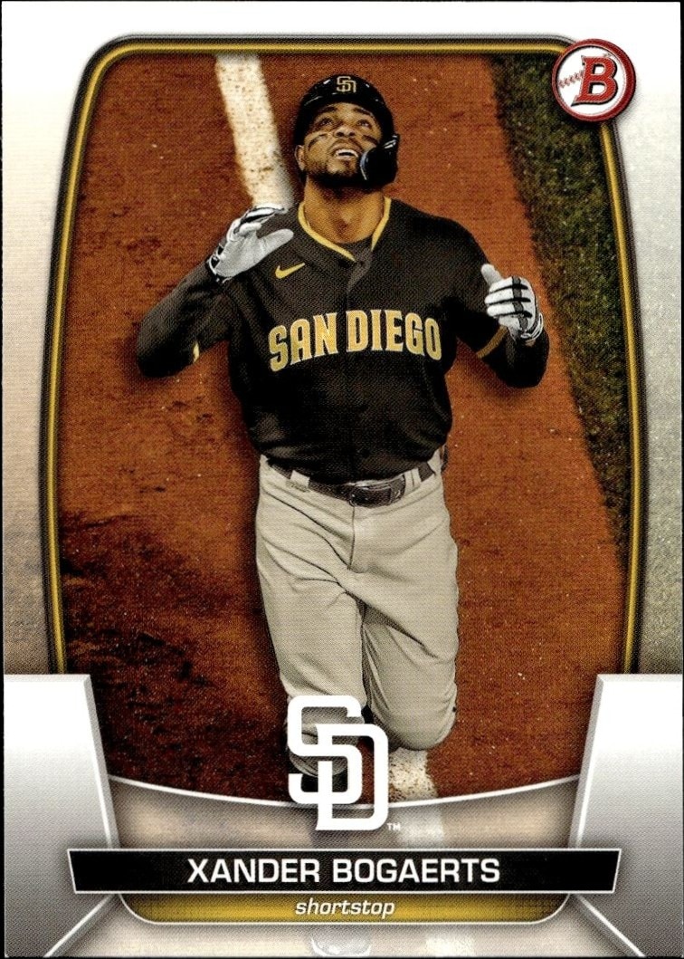 2023 Bowman Xander Bogaerts #7 trading card