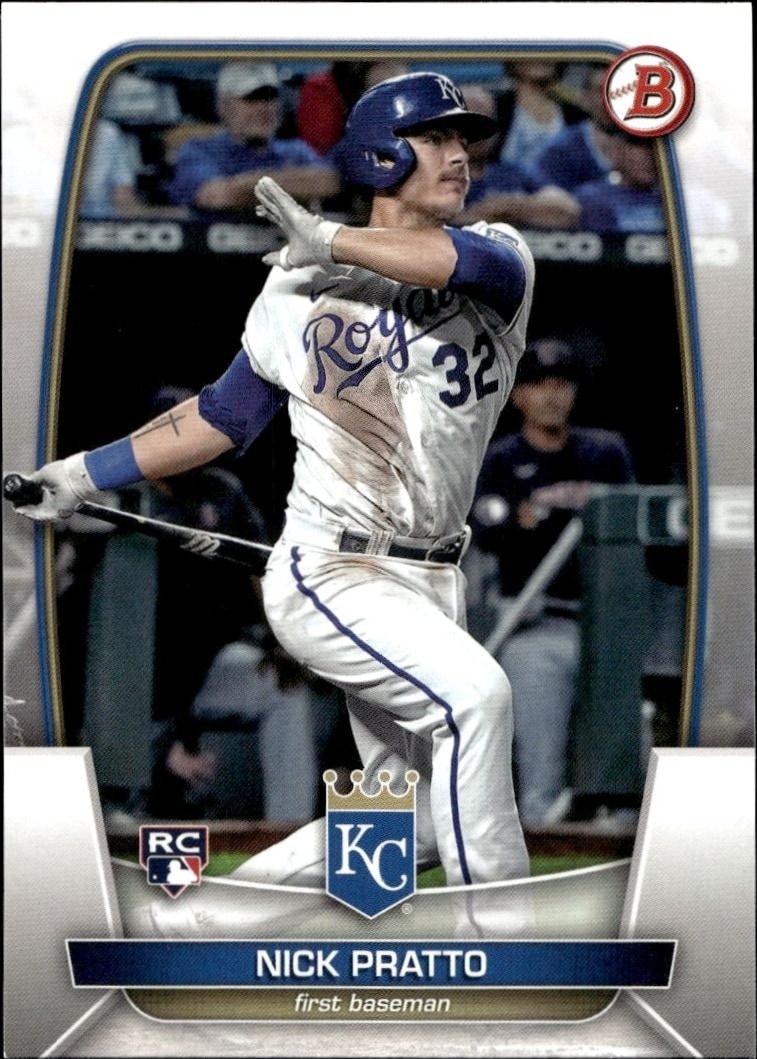2023 Bowman Nick Pratto #8 trading card