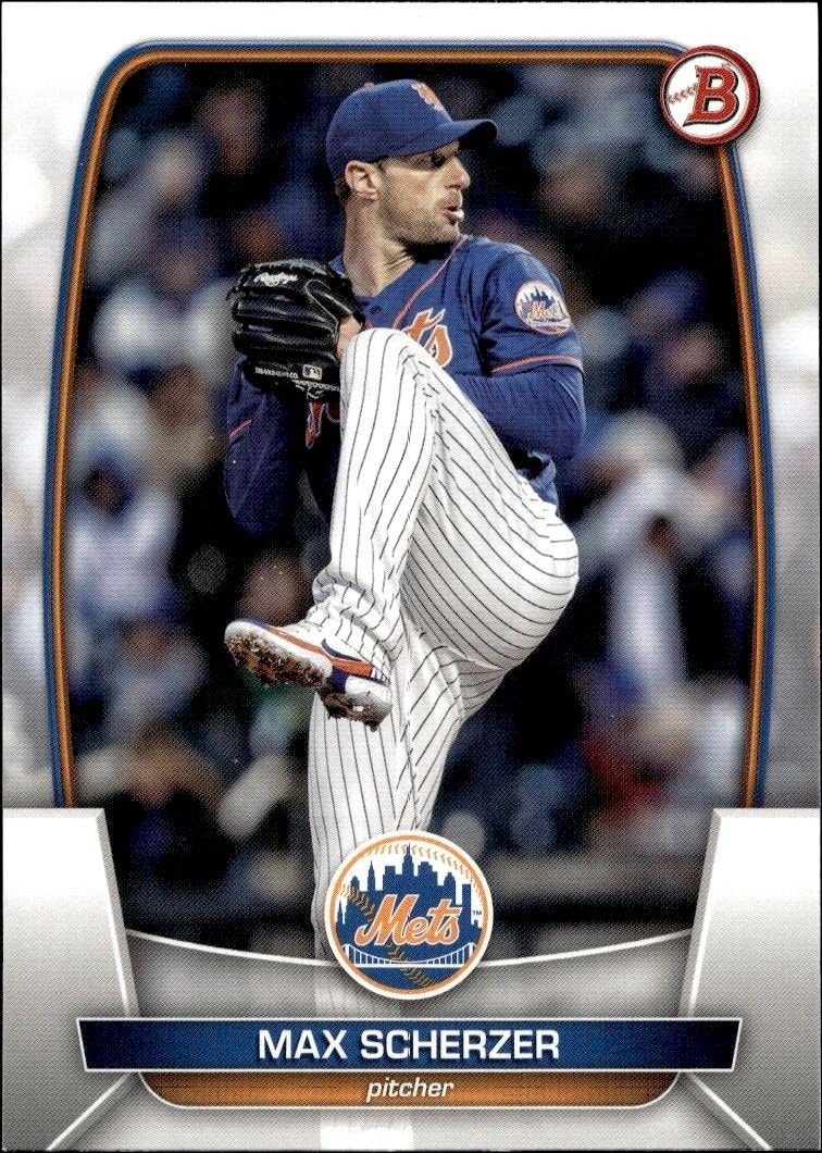 2023 Bowman Max Scherzer #53 trading card