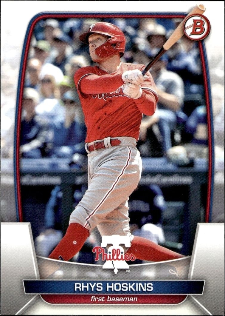 2023 Bowman Rhys Hoskins #66 trading card
