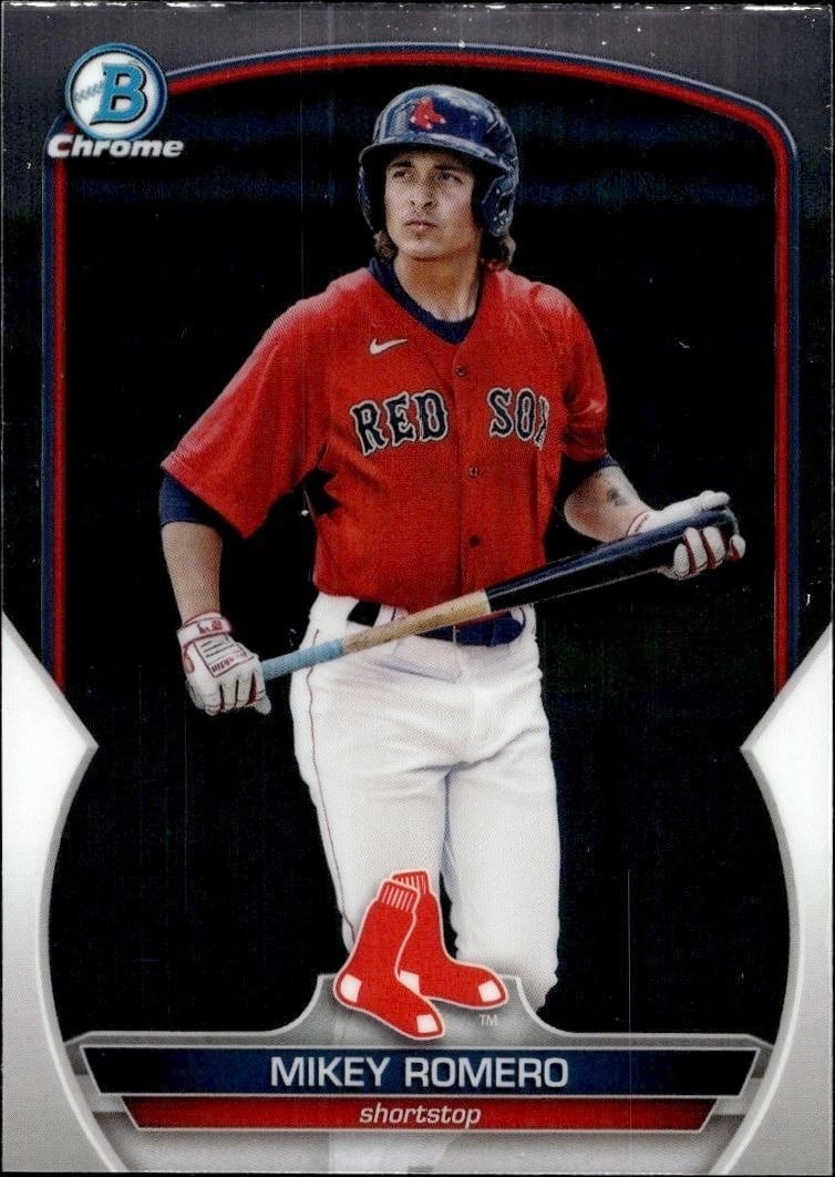 2023 Bowman Mikey Romero #BP-69 trading card