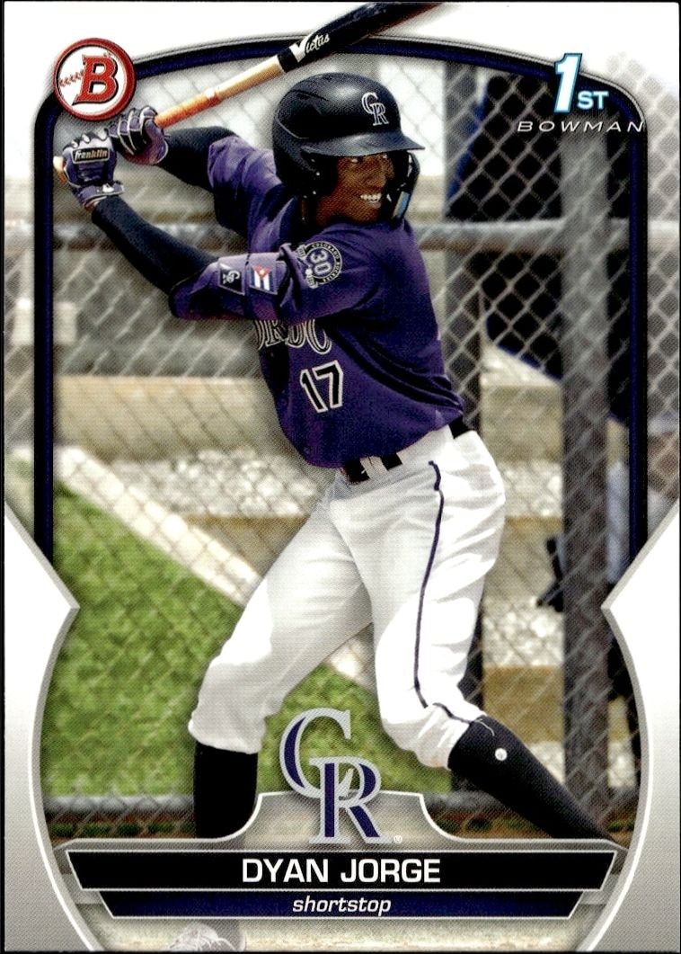 2023 Bowman Dyan Jorge #BP-22 trading card