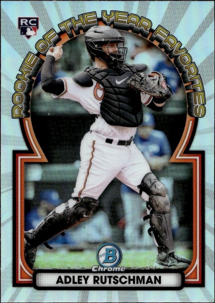 2023 Bowman Adley Rutschman #ROYF-4 trading card
