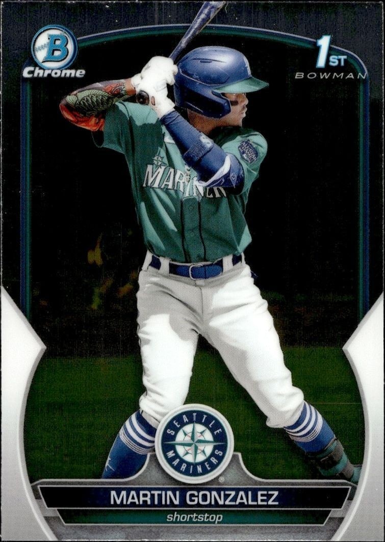 2023 Bowman Chrome Martin Gonzalez #BCP-28 trading card