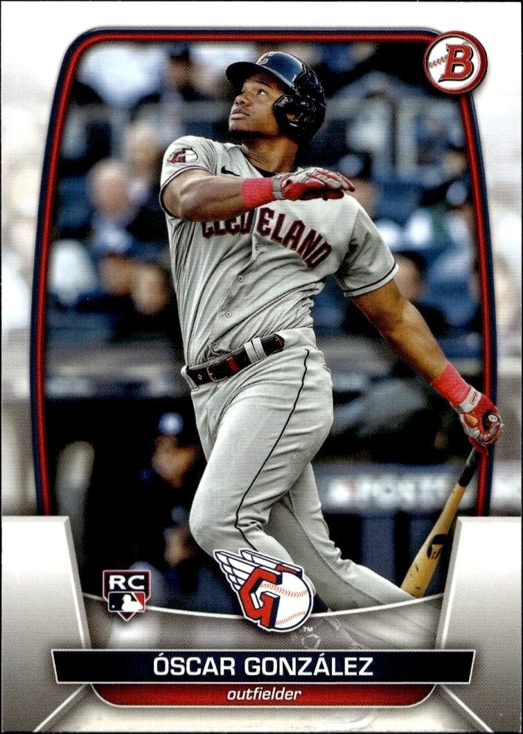 2023 Bowman Oscar Gonzalez #62 trading card