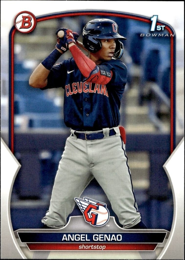 2023 Bowman Angel Genao #BP-140 trading card