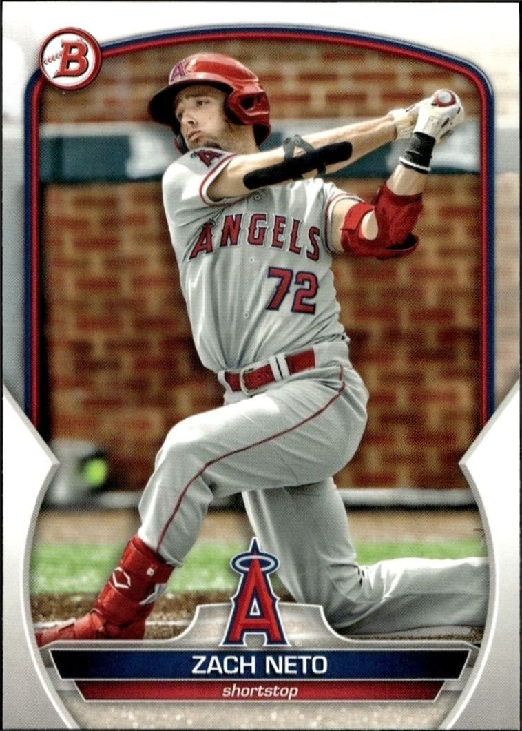2023 Bowman Zach Neto #BP-64 trading card