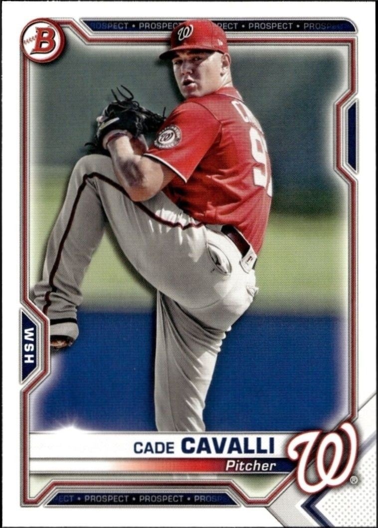2021 Bowman Cade Cavalli #BP-99 trading card