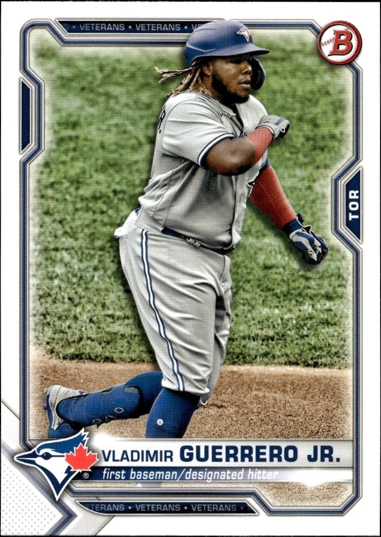 2021 Bowman Vladimir Guerrero Jr. #73 trading card