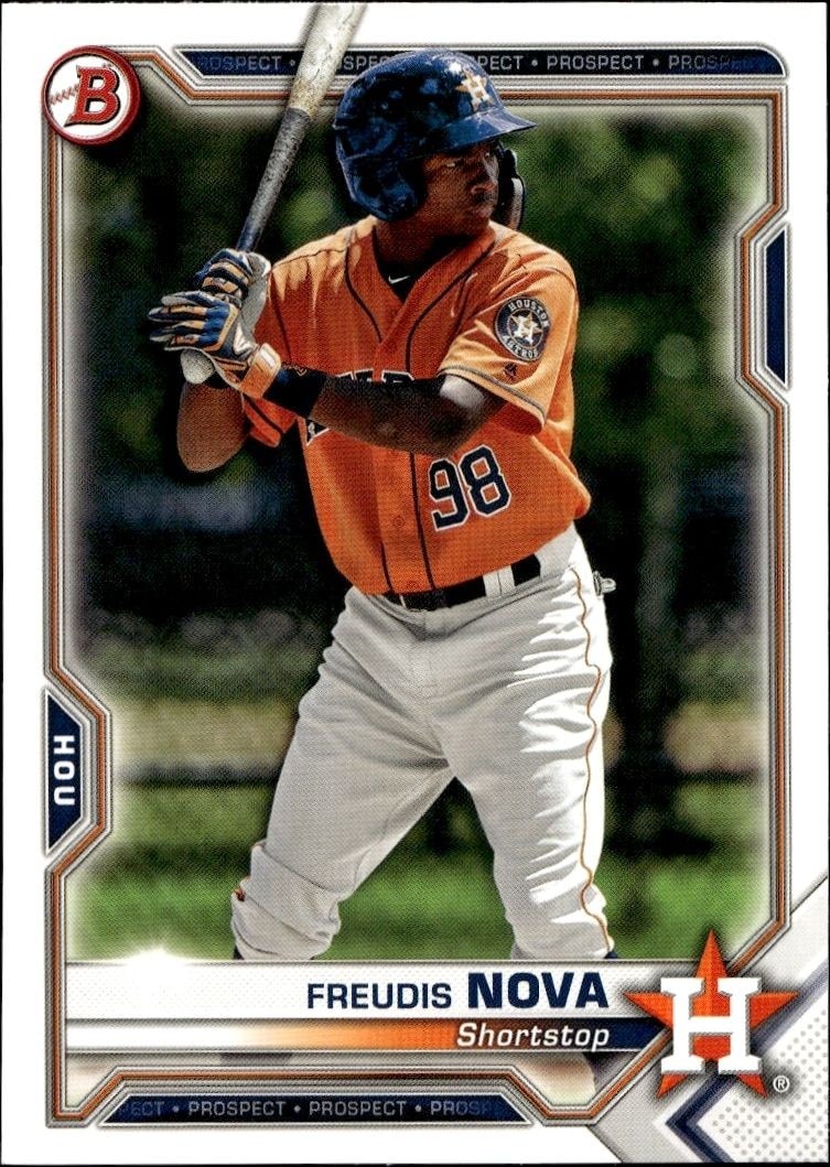 2021 Bowman Freudis Nova #BP-56 trading card