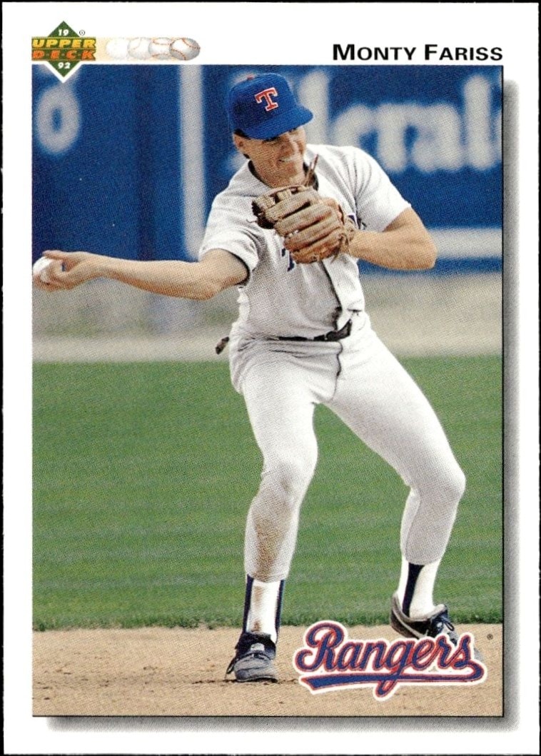 1992 Upper-Deck Low Number Monty Fariss #462 trading card