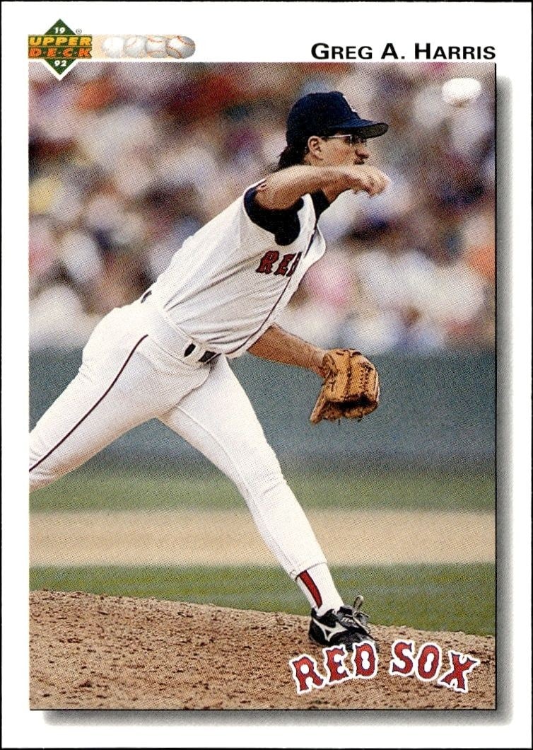 1992 Upper-Deck Low Number Greg A. Harris #658 trading card