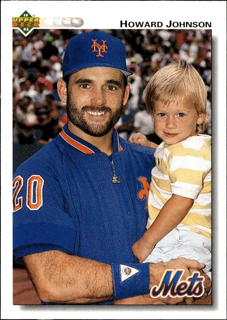 1992 Upper-Deck Low Number Howard Johnson #256 trading card