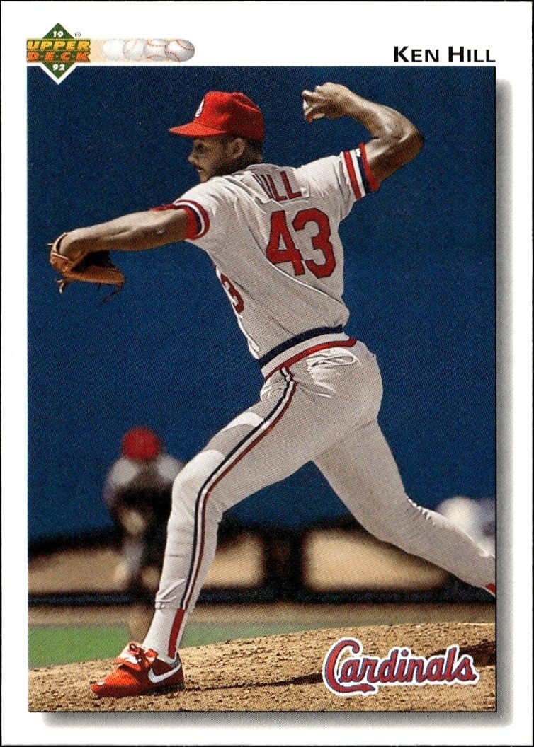 1992 Upper-Deck Low Number Ken Hill #628 trading card