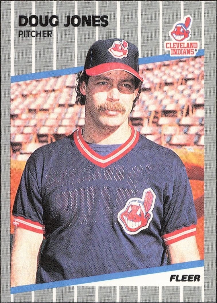 1989 Fleer Doug Jones #409 trading card