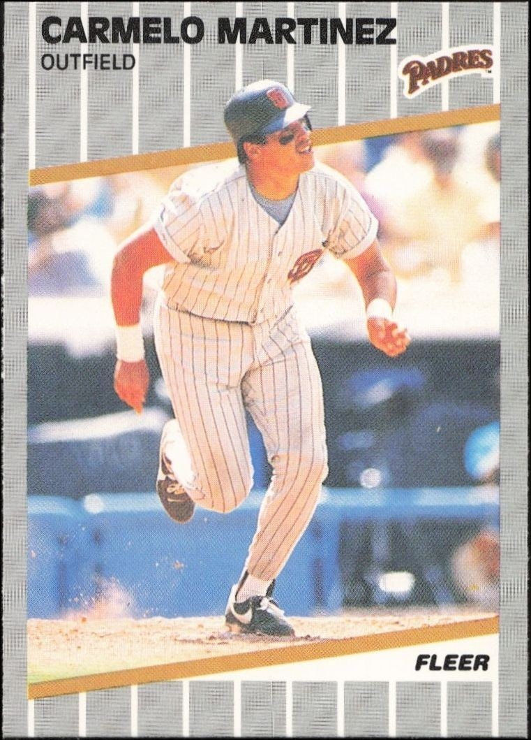 1989 Fleer Carmelo Martinez #311 trading card