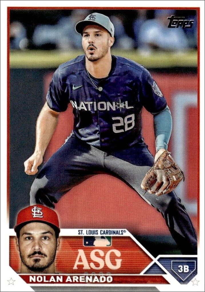 2023 Topps Update Series Nolan Arenado #ASG-29 trading card