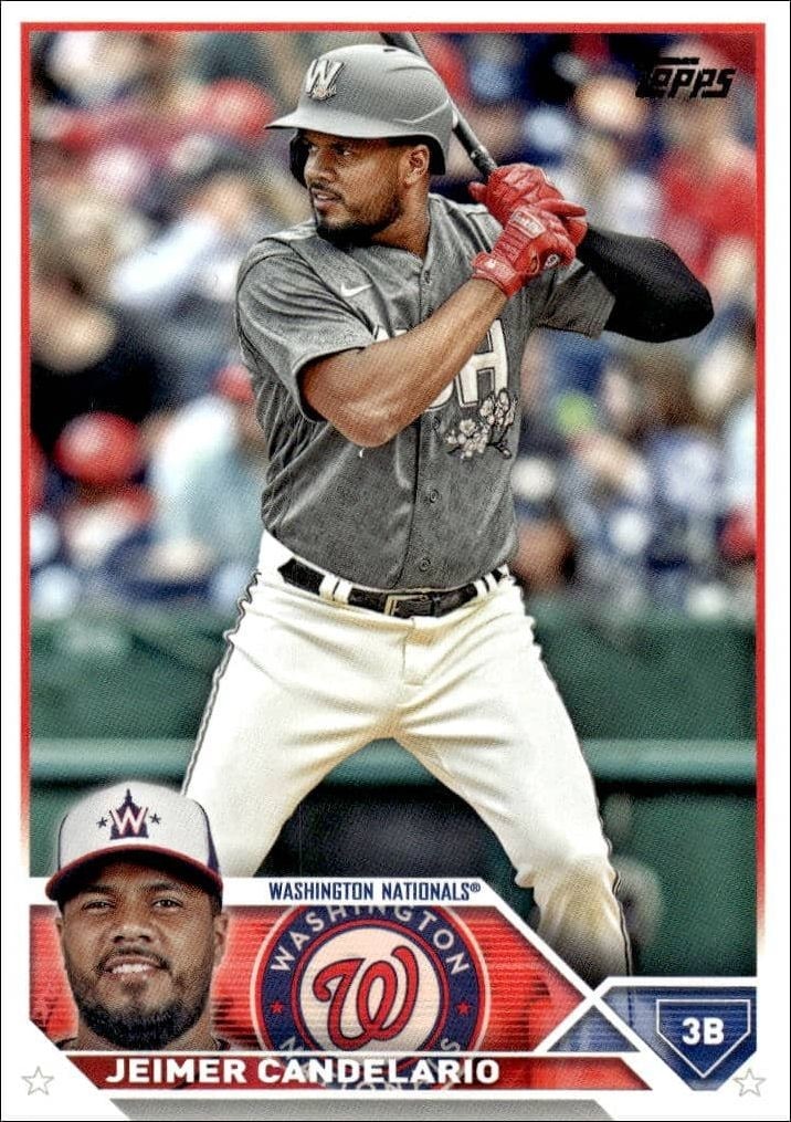 2023 Topps Update Series Jeimer Candelario #US129 trading card