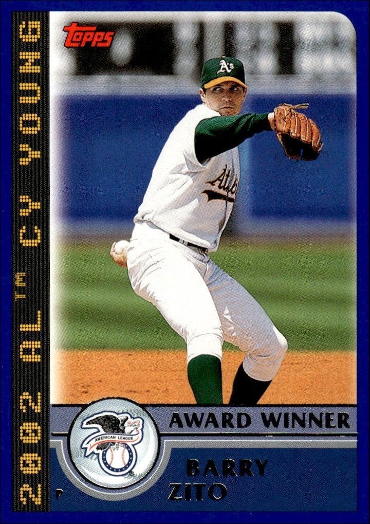 2003 Topps Series 2 Barry Zito #703 trading card