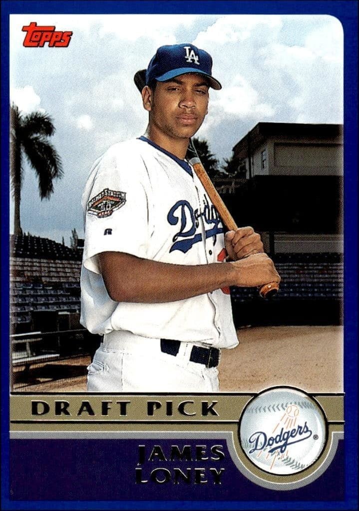 2003 Topps Series 2 James Loney #672 trading card