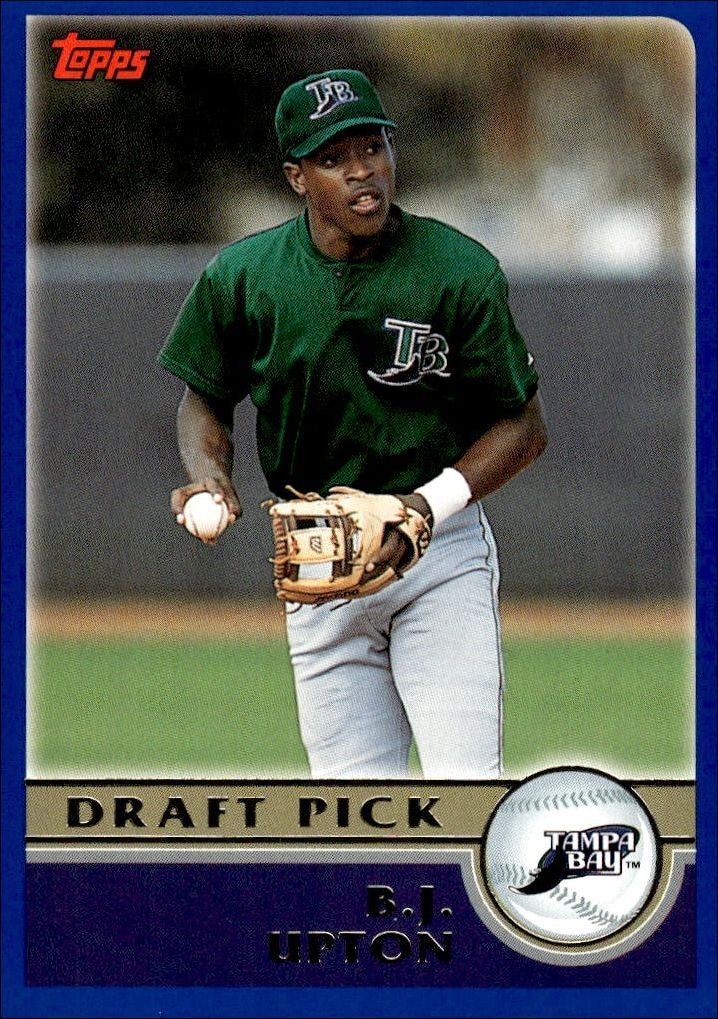 2003 Topps Series 2 B.J. Upton #665 trading card