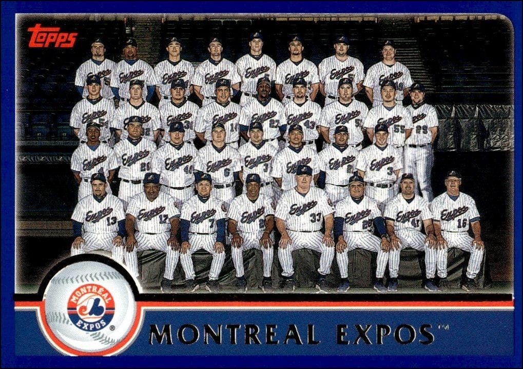 2003 Topps Series 2 Montreal Expos #647 trading card